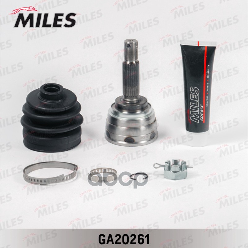 ШРУС наружный MITSUBISHI COLT/LANCER 1.6-1.8 88-92 (GKN 302631) GA20261 Miles арт. GA20261
