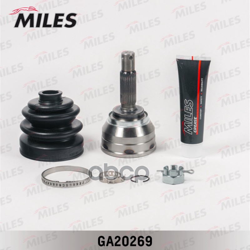 ШРУС наружный MITSUBISHI GALANT/SPACE WAGON/HYUNDAI LANTRA 1.5-2.0 85-96 (GKN 302074) GA20269 Miles арт. GA20269