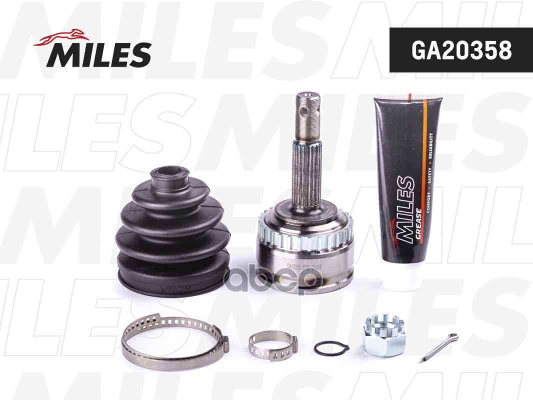 ШРУС OPEL CORSA 1.0-1.7D 94-01 нар.(ABS) Miles арт. GA20358