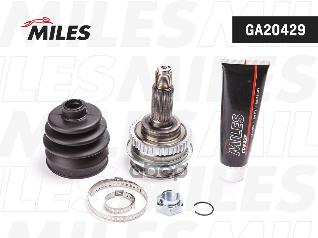 ШРУС наружный SUZUKI BALENO 1.6 95-02 (с ABS) (GKN 303739) GA20429 Miles арт. GA20429