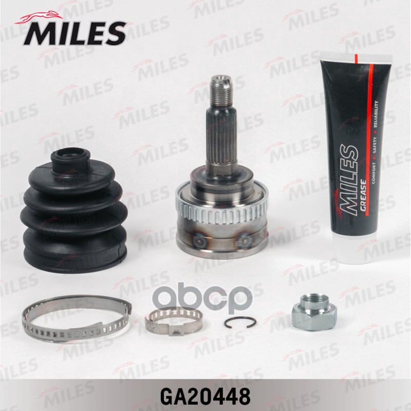 ШРУС наружный SUZUKI WAGON R+ 1.0/1.2 98-00 (с ABS) (GSP 856010) GA20448 Miles арт. GA20448
