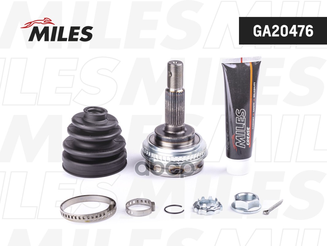 ШРУС наружный TOYOTA COROLLA 1.6 92-02 (с ABS) (SKF VKJA5600) GA20476 Miles арт. GA20476