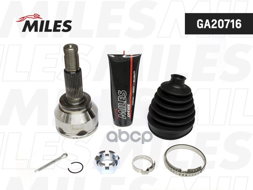 ШРУС NISSAN JUKE 1.6 10- нар.пер. CVT Miles арт. ga20716