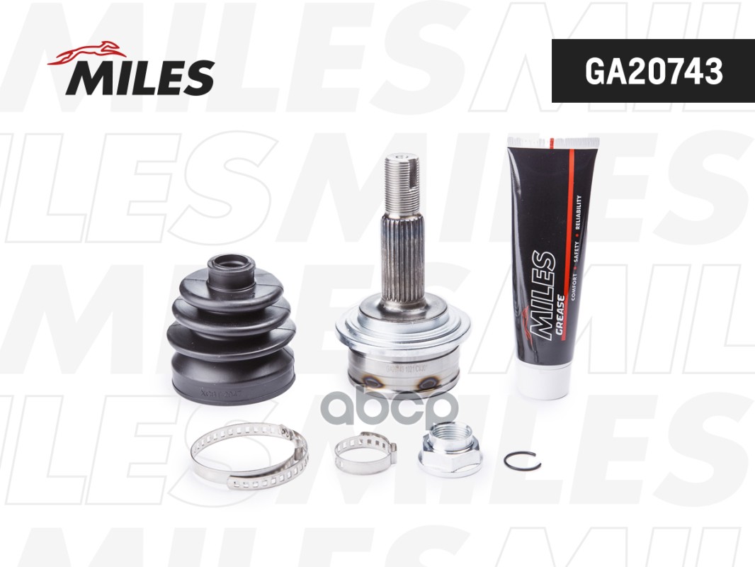 ШРУС наружный TOYOTA YARIS KSP90/NLP90/NSP90/SCP90 05-11 GA20743 Miles арт. GA20743