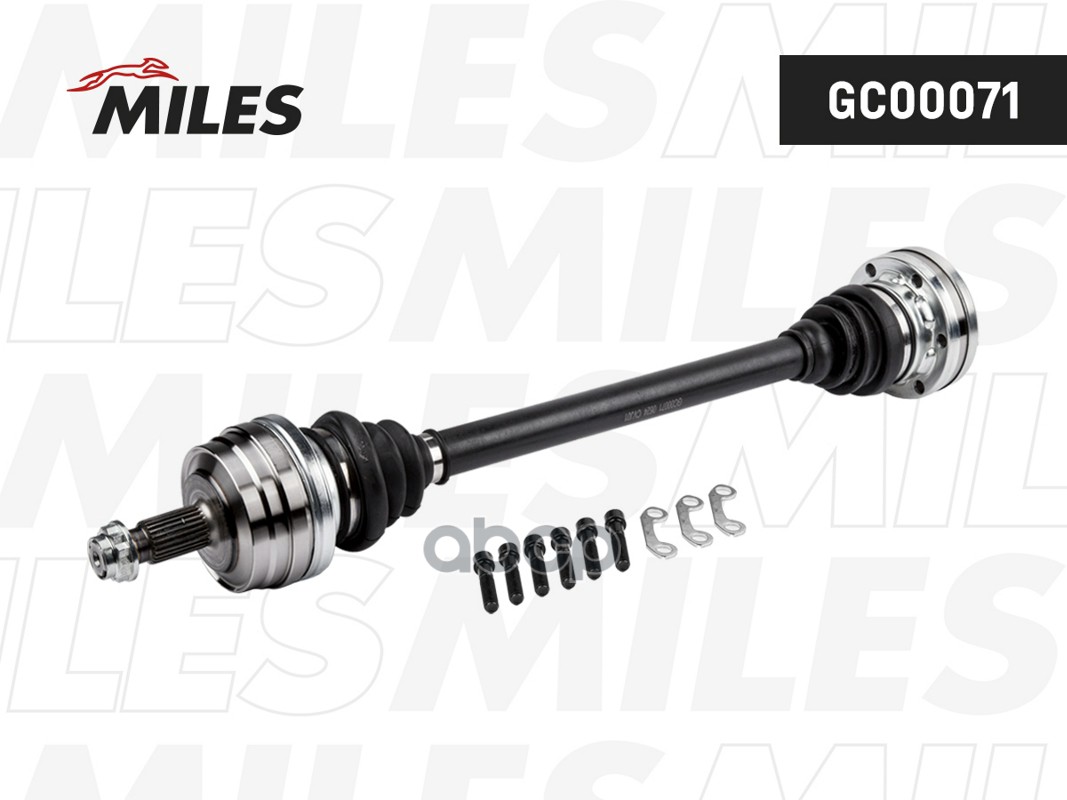 Привод в сборе левый/правый MERCEDES BENZ W124 2.5D-3.0 85-93 (без ASR/ASD) (GKN 300749) GC00071 Miles арт. GC00071