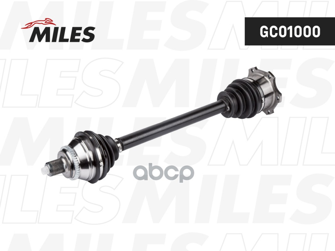 Привод в сборе AUDI 100/A6 2.5TD-2.8 90-97 (ABS) лев. Miles арт. gc01000
