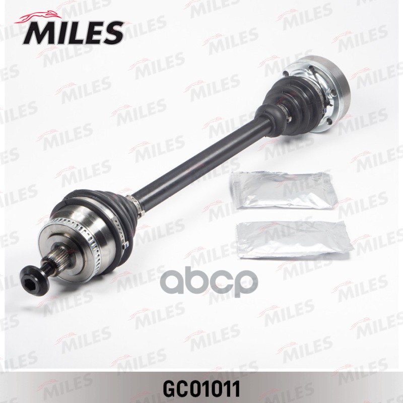 Привод в сборе левый AUDI A4/VW PASSAT 1.8-2.0 95-01 (ABS) (GKN 301219) GC01011 Miles арт. GC01011
