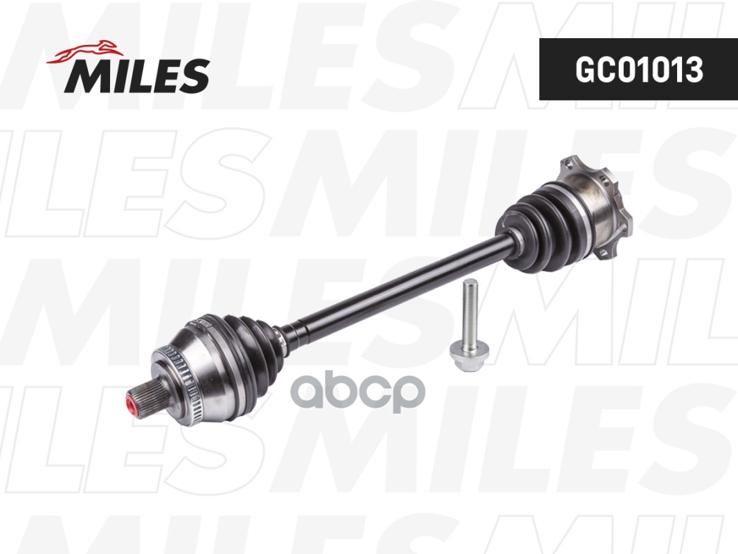 Привод В Сборе Левый Audi A4/Vw Passat 1.9Td-2.8 97-00 (Abs) (Gkn 301288) Gc01013 Miles арт. GC01013