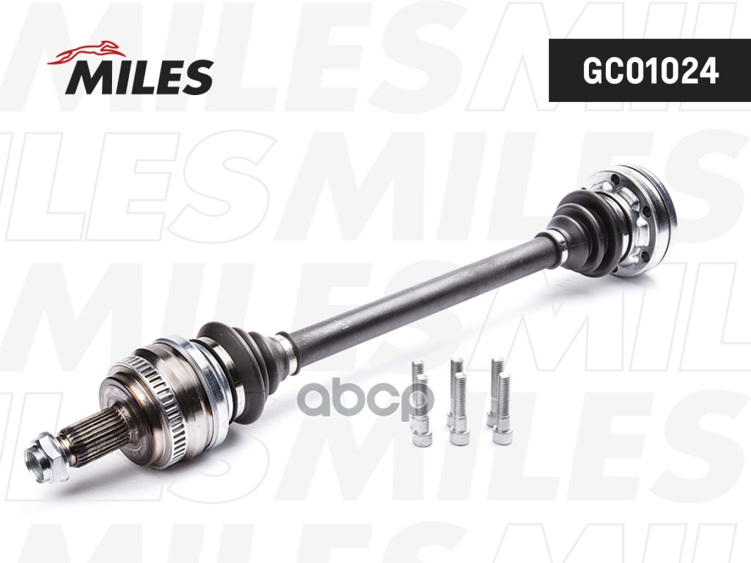 Привод в сборе BMW E90/E81/E87 1.8D-2.5 04- лев. Miles арт. gc01024