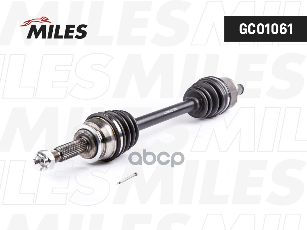 Привод в сборе HYUNDAI ACCENT 99- лев. Miles арт. gc01061