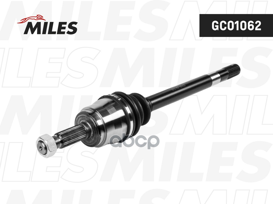 Привод в сборе левый JEEP GRAND CHEROKEE 2.5-4.0 88- GC01062 Miles арт. GC01062