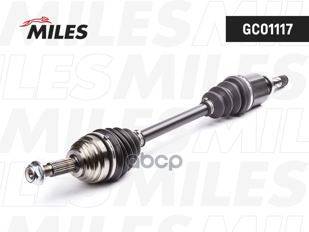 Привод в сборе RENAULT MEGANE 1.6 02- лев. Miles арт. GC01117