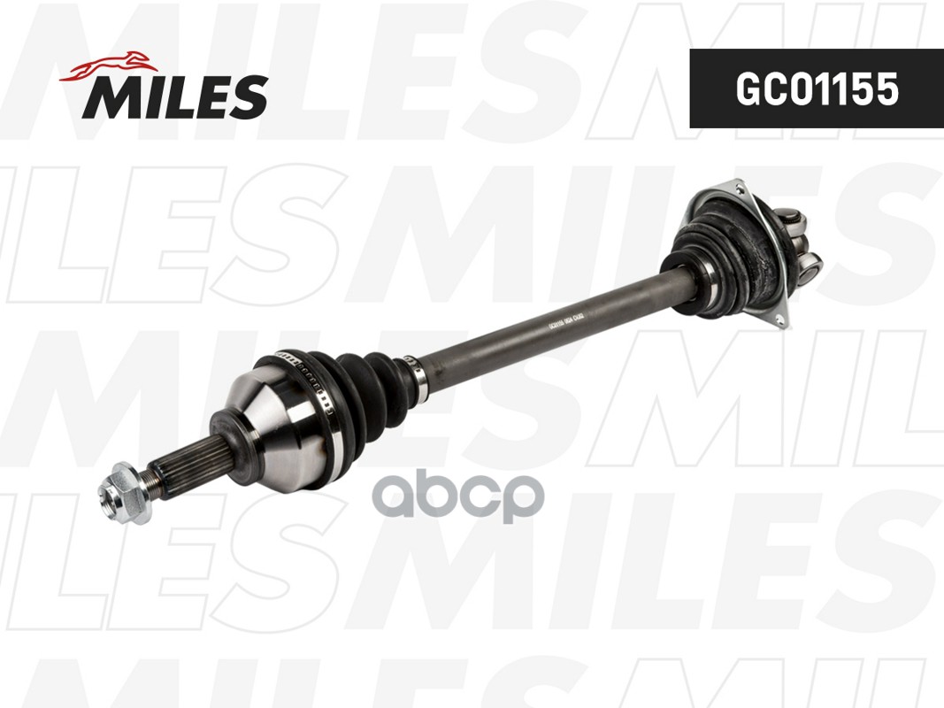 Приводной вал в сборе левый RENAULT TRAFIC 1.9-2.0L 2001 GC01155 Miles арт. GC01155