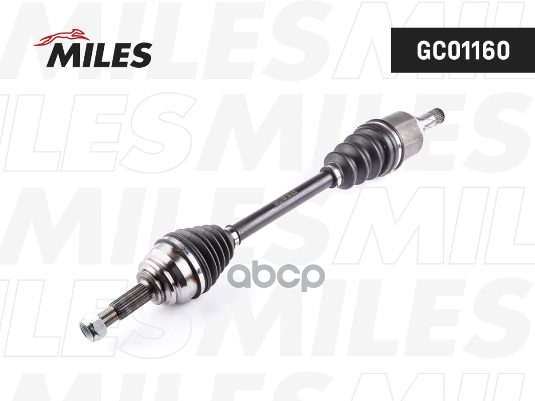 Привод в сборе левый RENAULT LOGAN MCV/LADA LARGUS (GKN 305362) GC01160 Miles арт. GC01160