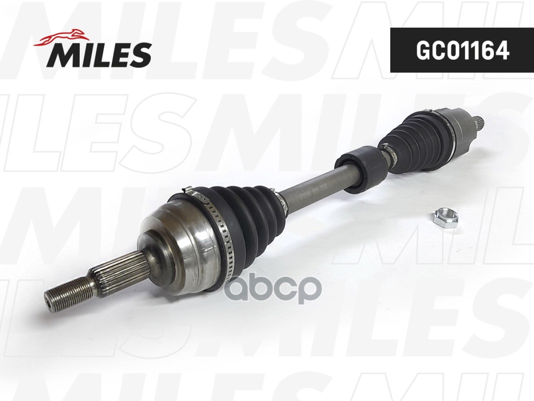 Привод в сборе RENAULT DUSTER 4x2/FLUENCE передний левый Miles арт. gc01164