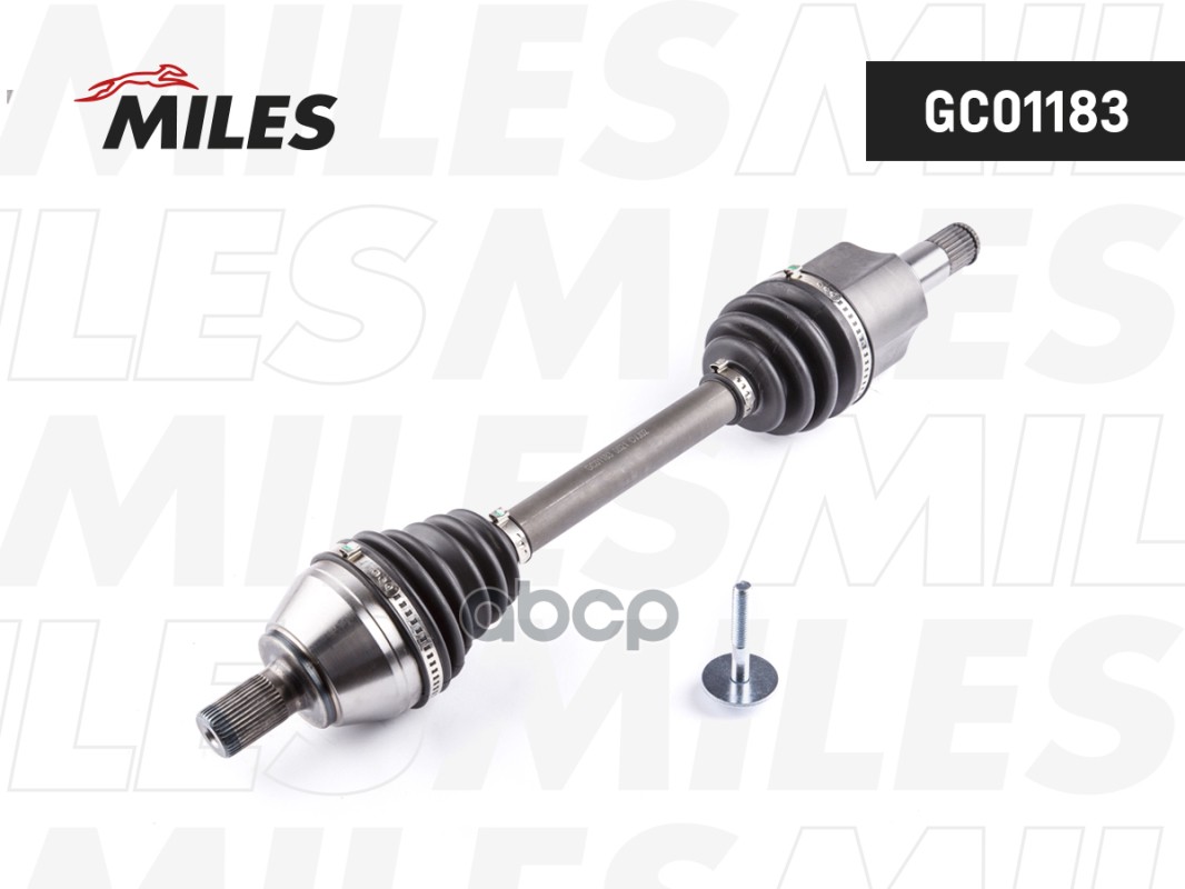 Привод в сборе левый FORD FOCUS II 2.0 04- (GKN 305116) GC01183 Miles арт. GC01183