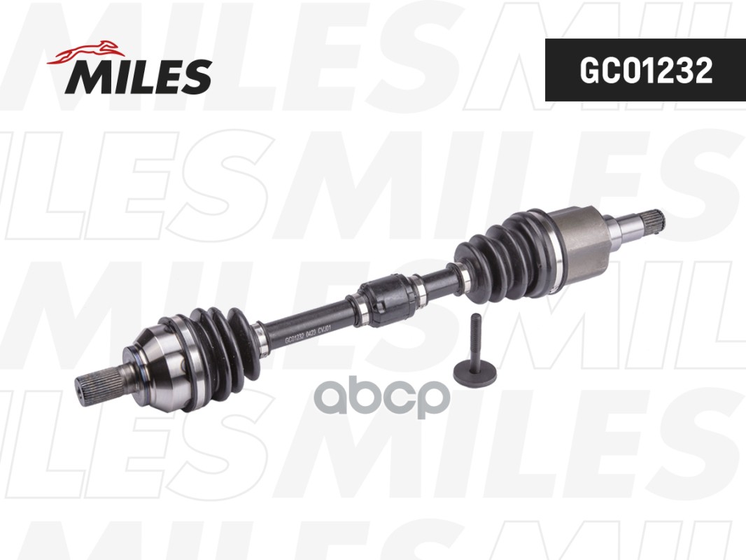 Приводной вал FORD C-MAX(1.8i) 04-10  FOCUS II(1.6D 1.8i) 04-12  - левый Miles арт. gc01232