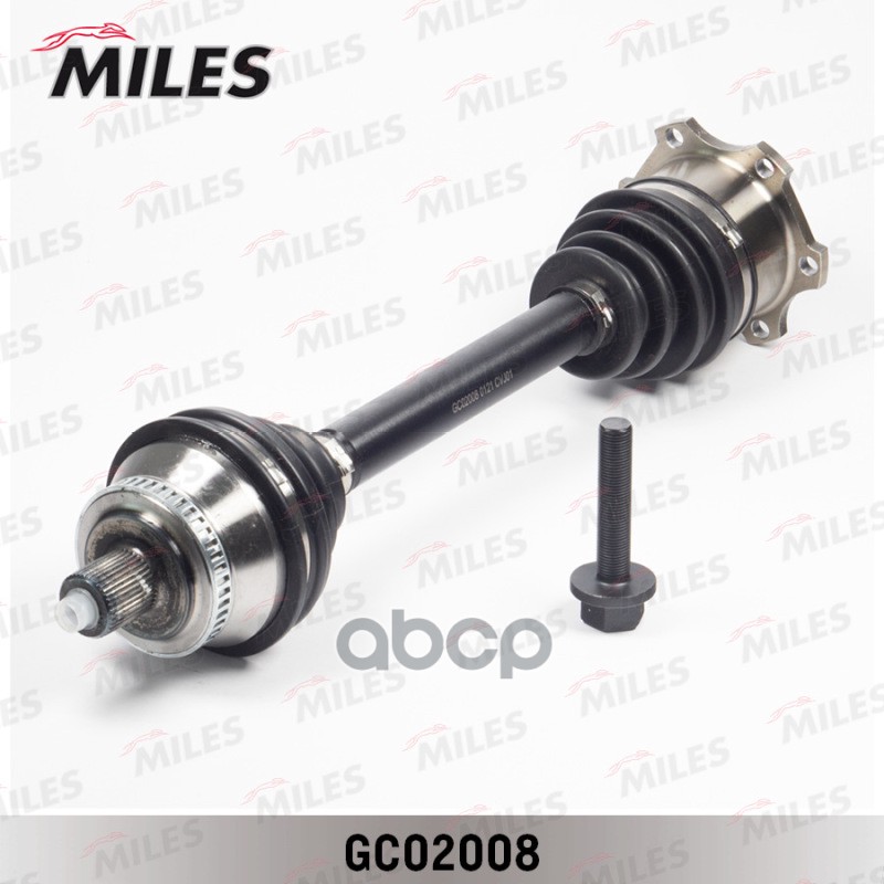 Привод в сборе AUDI A4 2.8 95-01 прав. (ABS) Miles арт. gc02008