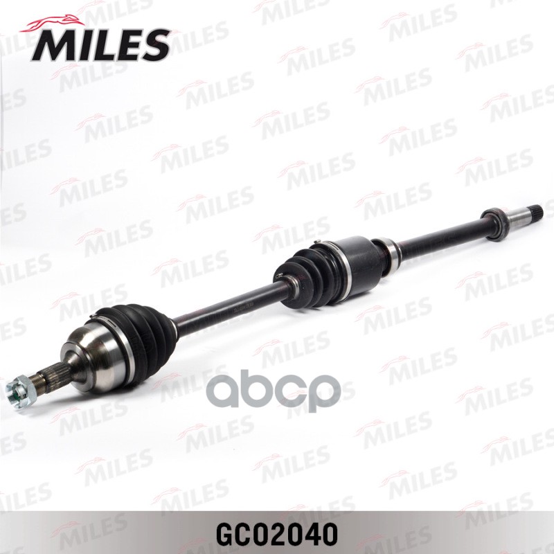 Привод в сборе правый CITROEN C4/PEUGEOT 307 1.4-1.6 00- (GKN 303575) GC02040 Miles арт. GC02040