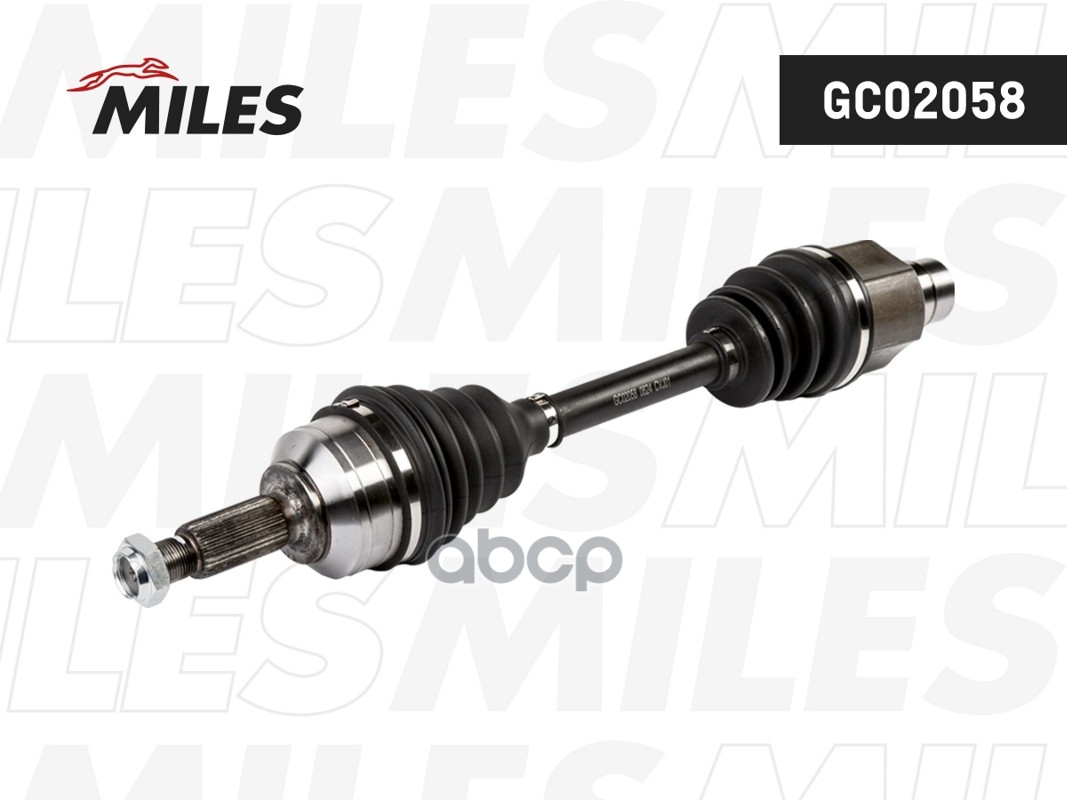 Привод в сборе правый FORD MONDEO 1.8-2.5 93-00 (GKN 302404) GC02058 Miles арт. GC02058