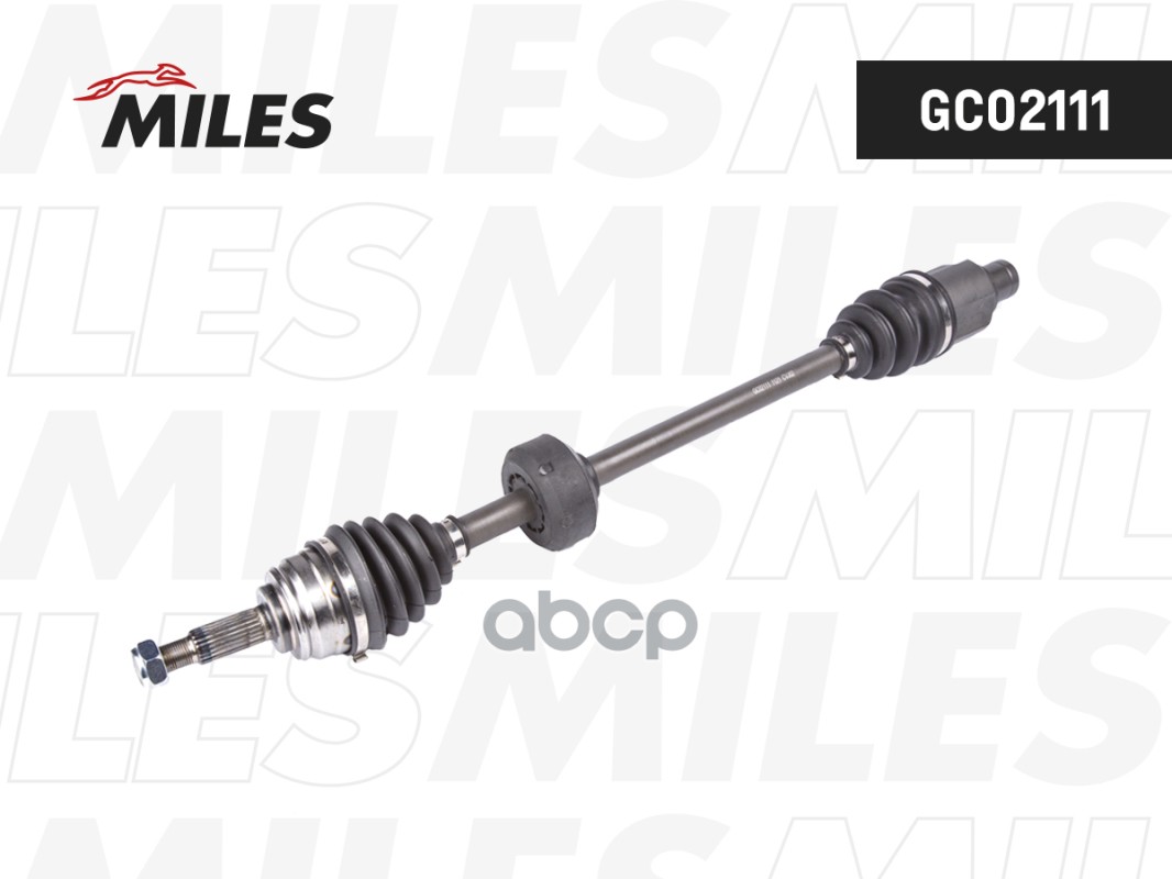 Привод в сборе правый RENAULT LOGAN MCV/LADA LARGUS (GKN 304513) GC02111 Miles арт. GC02111