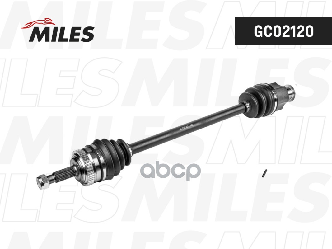 Привод в сборе RENAULT MEGANE 1.9D/2.0 97-99 прав.(ABS) Miles арт. GC02120