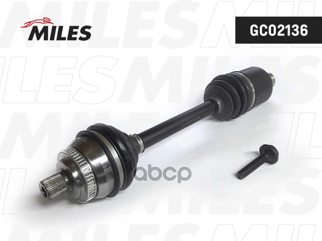 Привод в сборе VW SHARAN/FORD GALAXY/SEAT ALHAMBRA 1.9D 95-00 прав.(ABS) МКПП Miles арт. gc02136