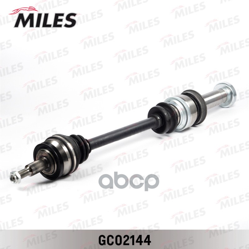 Привод в сборе передний правый VW T5 1.9TDI-2.0 03- (GKN 304500) GC02144 Miles арт. GC02144