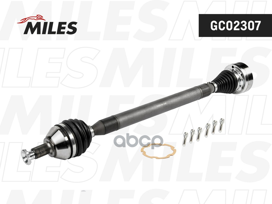 Привод в сборе VW POLO SEDAN RUS 10- 1.6i 105HP MT прав.  GC02307 Miles арт. GC02307