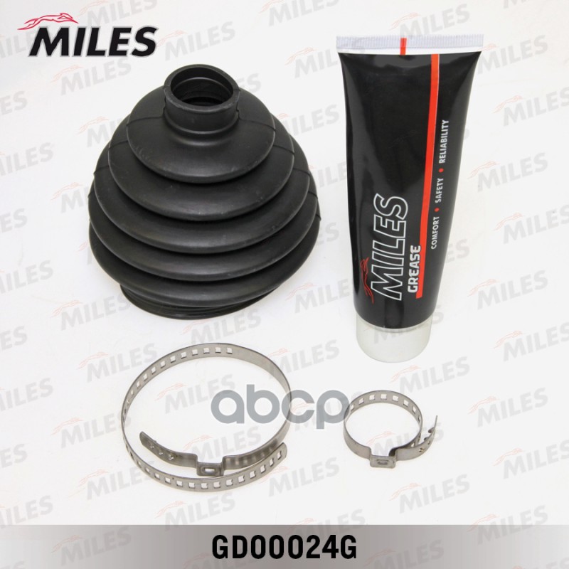 Пыльник ШРУСа AUDI A3 I-II/VW GOLF III-VII/PASSAT III-VII 1.6-1.9TDI 96-03 нар. (со смазкой) Miles арт. GD00024G