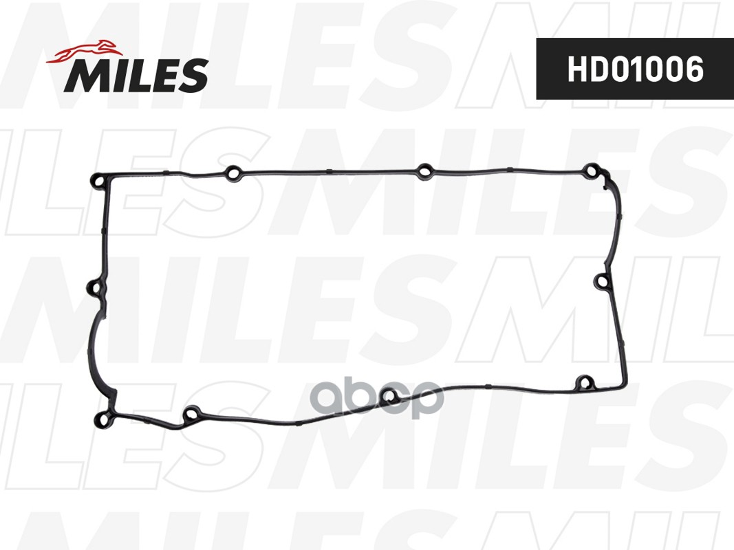 Прокладка клапанной крышки HYUNDAI ACCENT 03- (ТАГАЗ)/GETZ 02-/MATRIX 1.5 DOHC HD01006 Miles арт. HD01006