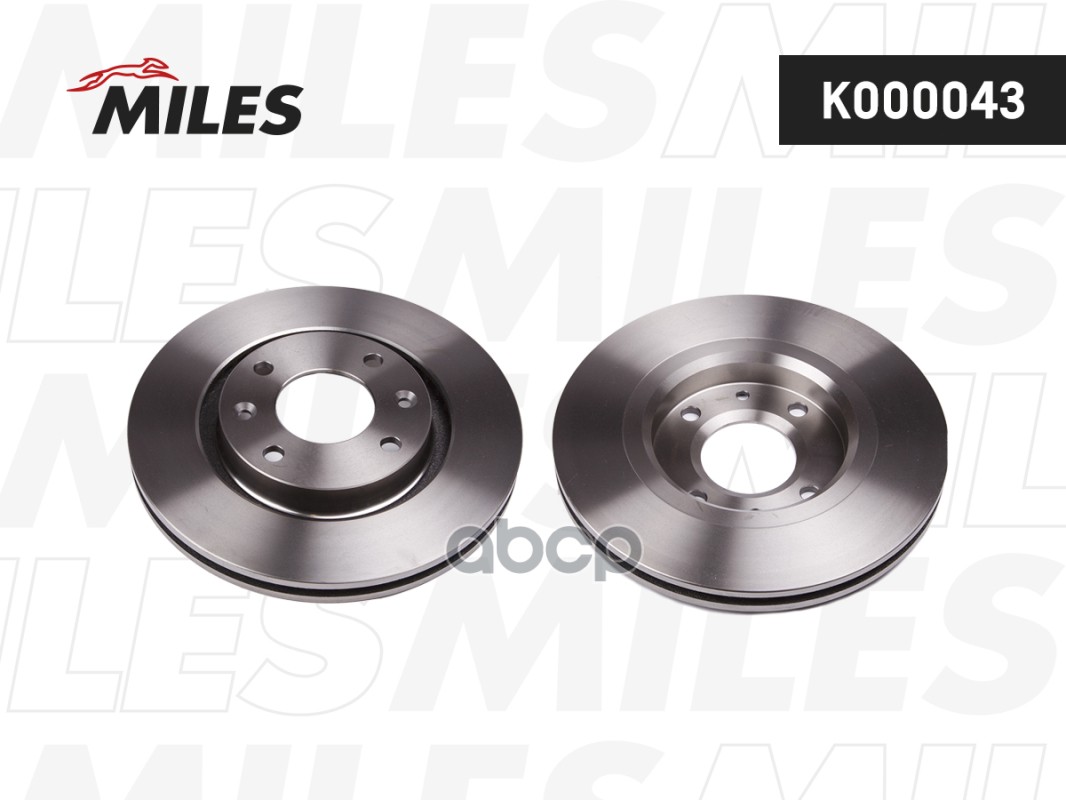 Диск тормозной передний Miles арт. K000043