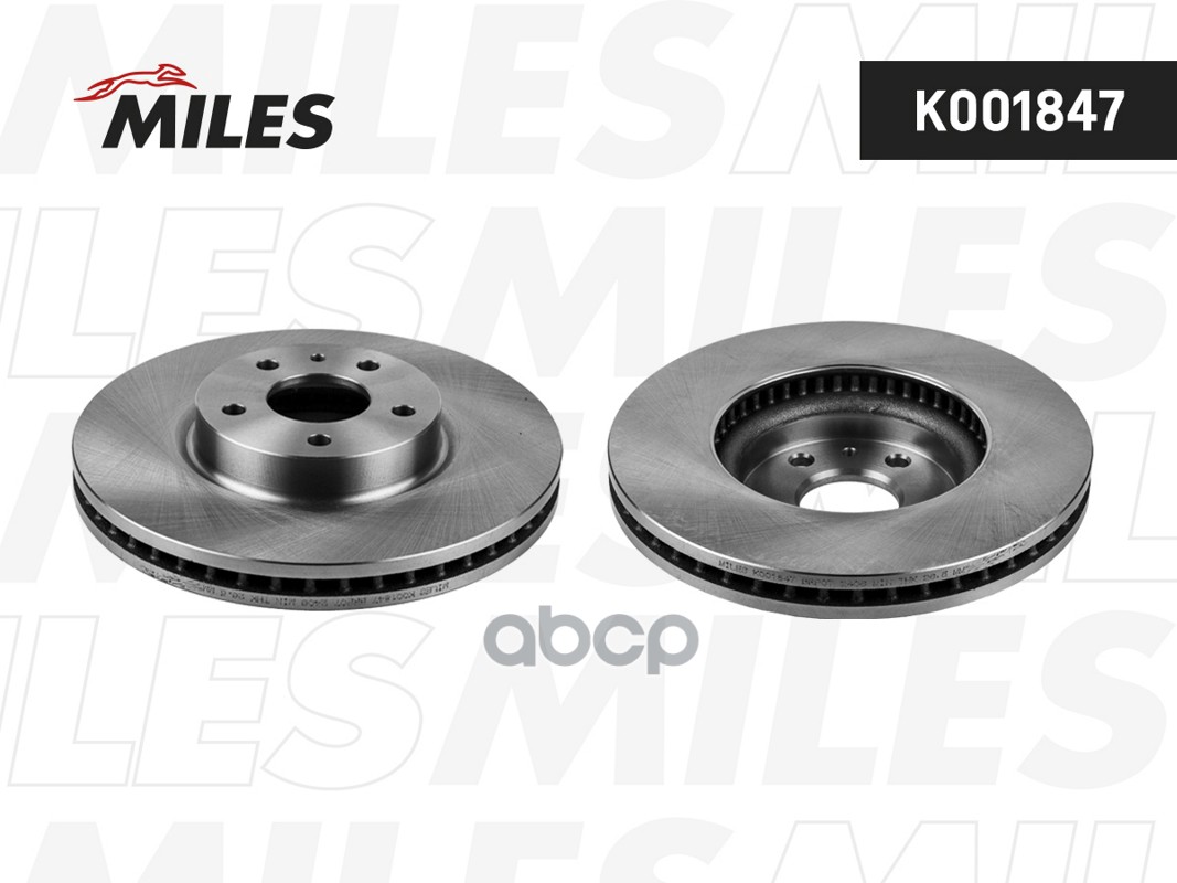 Диск тормозной FORD MONDEO 14- передний вент.D 300мм. Miles арт. k001847