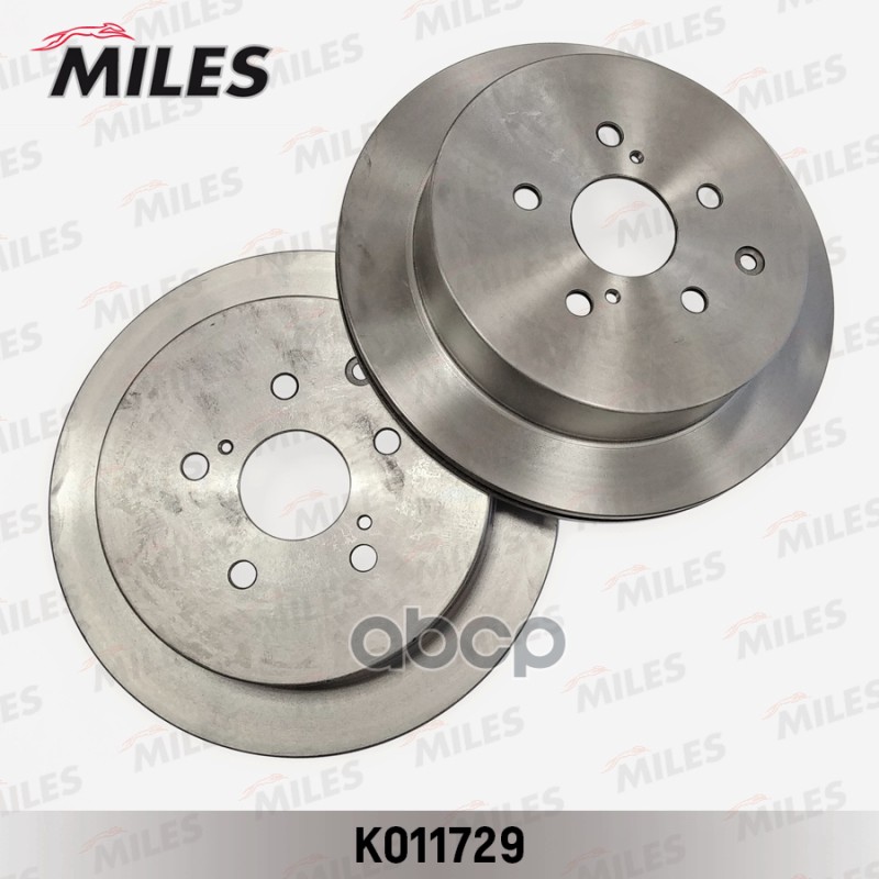 Диск тормозной LEXUS RX 350 08- задний (вентилируемый) Miles арт. k011729