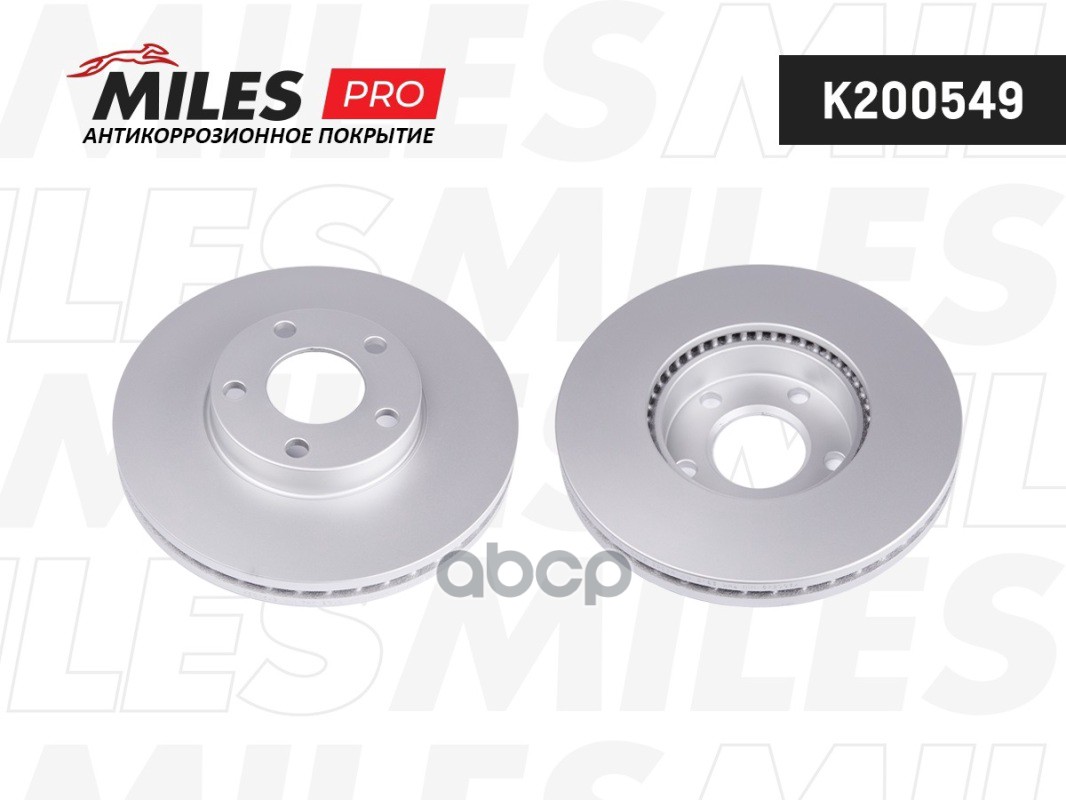 Диск тормозной (серия PRO с антикоррозионным покрытием) VW PASSAT 1.6-2.8 10.96-04.98/1.8T 20V 00-05 передний D282мм.  K20054...