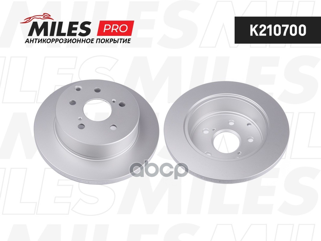 Диск тормозной (серия PRO с антикоррозионным покрытием) TOYOTA RAV 4 III 06- задний D281мм. (TRW DF4829) K210700 Miles арт. K...