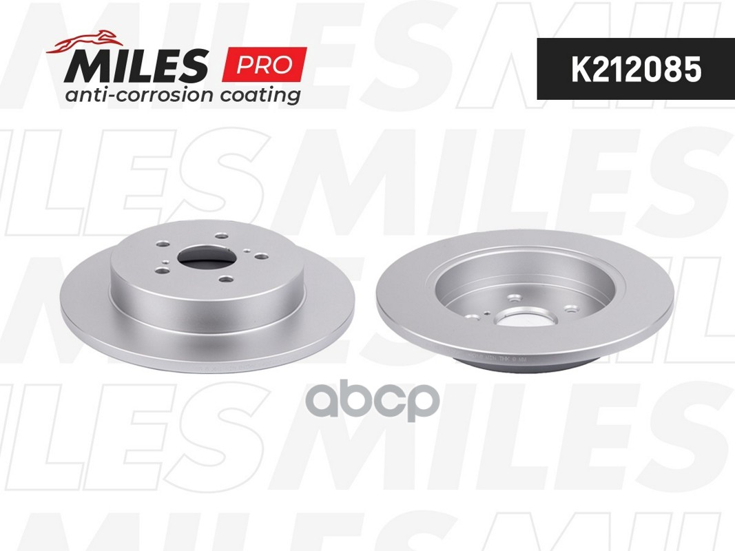 Диск тормозной GEELY ATLAS 18- задний D 308мм. Miles арт. K212085