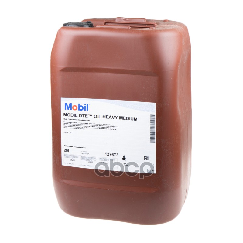 Масло Циркуляционное Mobil Dte Oil Heavy Medium Минеральное 20 Л 127673 Mobil арт. 127673