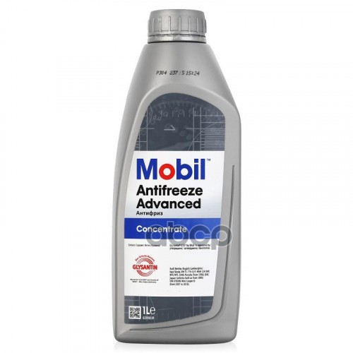 Антифриз MOBIL Antifreeze Advanced концентрат красный 1 л 151153 Mobil арт. 151153