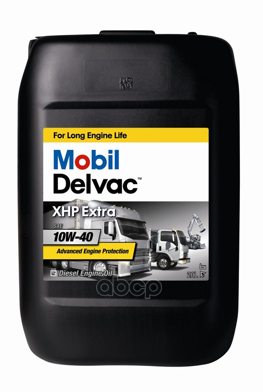 Mobil Масло Моторное Синтетическое Mobil Delvac Xhp Extra 10W-40 20Л (121737) 152712
