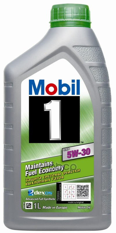 Mobil Замена на 154283 Масло моторное Mobil 1 ESP 5W-30 1л (154287,154280, 157757) 154279