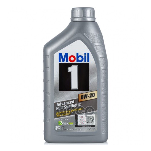 Mobil Замена на 157289 Масло моторное Mobil 1 0W-20 1л 155248