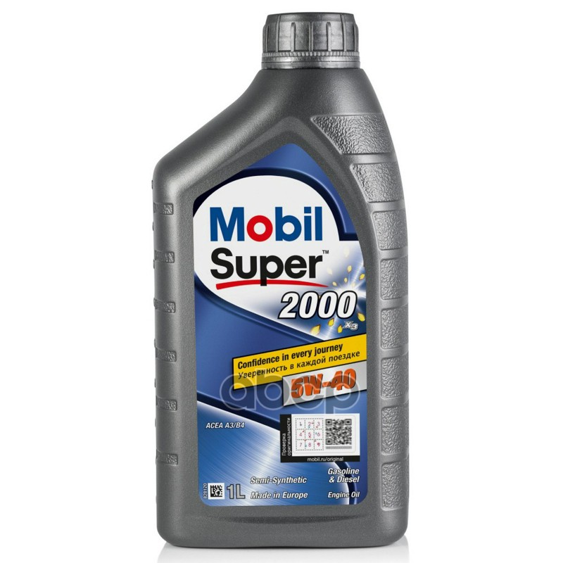 Mobil Масло Моторное Super 2000 X3 5W40 1L