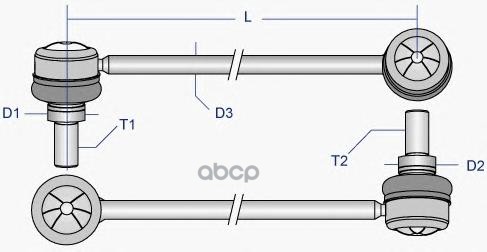 Тяга Стабилизатора Moog Hy-Ls-3941 Moog арт. HY-LS-3941