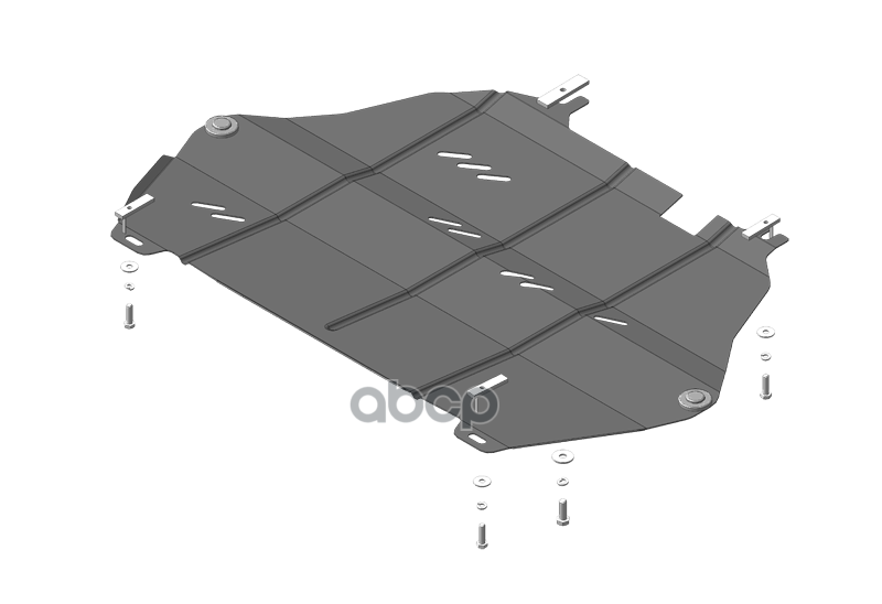 Защита Стальная Volvo Xc60 2017- Универсал Motodor 02621 Motodor арт. 02621