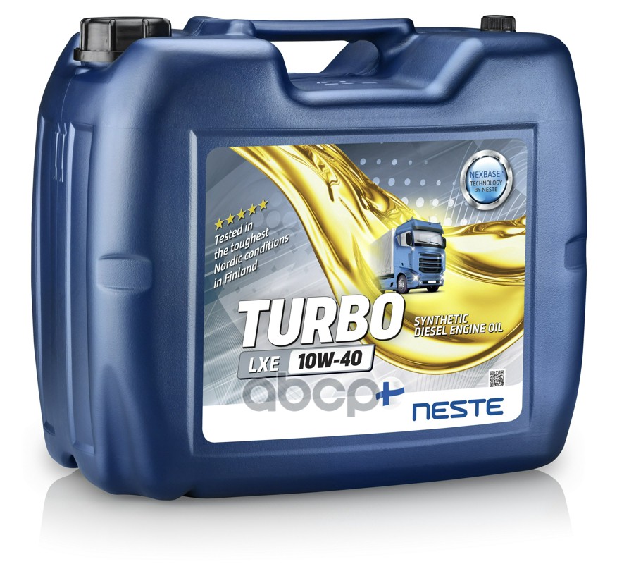 NESTE Масло Моторное Turbo 124620 Lxe 10W-40 20Л