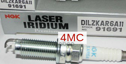 Свеча зажигания DILZKAR6A11 NGK арт. 91691