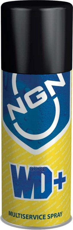 Универсальная Смазка Multiservice Spray Wd+ (0009)  400Ml NGN арт. v0009