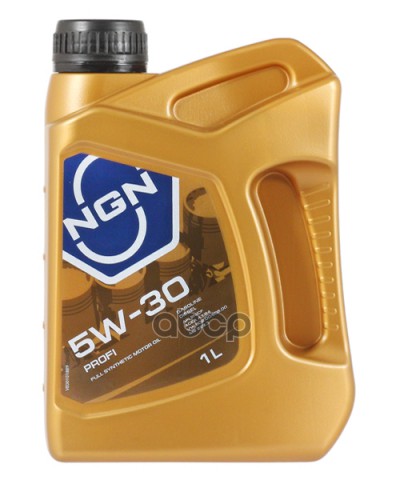 NGN 5W-30 Profi Sn/Cf 1Л (Синт. Мотор. Масло)