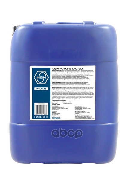 NGN 0W-20 Future A-Line Sn 20Л (Синт. Мотор. Масло)